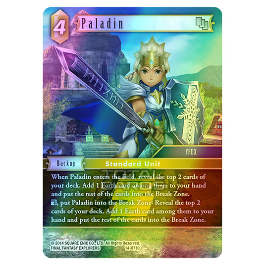 Final Fantasy - Opus 14 - Paladin - (14-071C) (Foil)