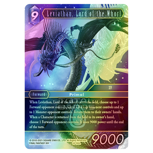 Final Fantasy - Opus 14 - Leviathan, Lord of the Whorl - (14-102L) (Foil)