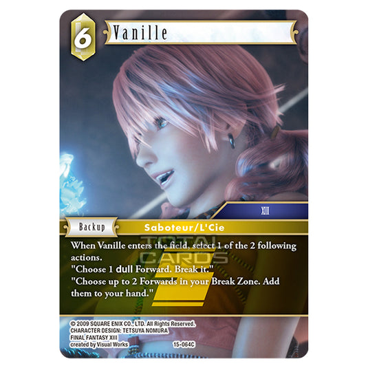 Final Fantasy - Opus 15 - Crystal Dominion - Vanille - (15-064C)