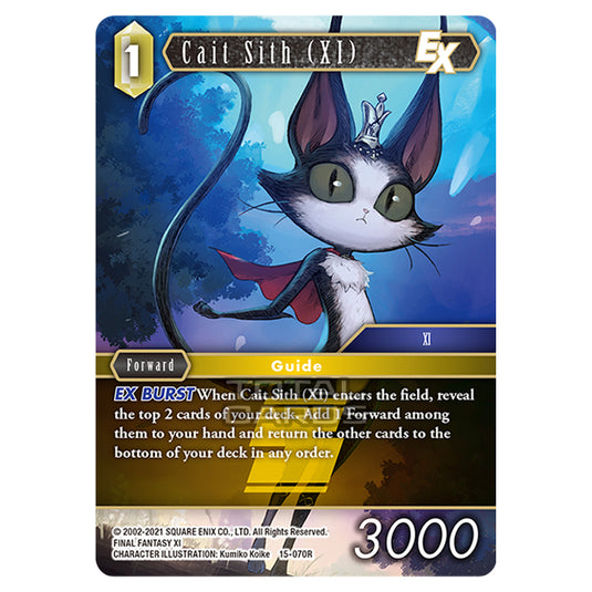 Final Fantasy - Opus 15 - Crystal Dominion - Cait Sith (XI) - (15-070R)