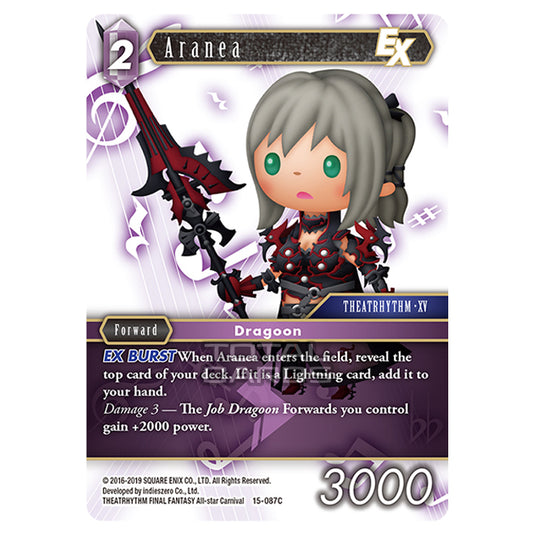 Final Fantasy - Opus 15 - Crystal Dominion - Aranea - (15-087C)