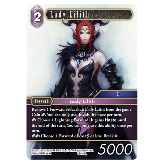 Final Fantasy - Opus 15 - Crystal Dominion - Lady Lilith - (15-104L)