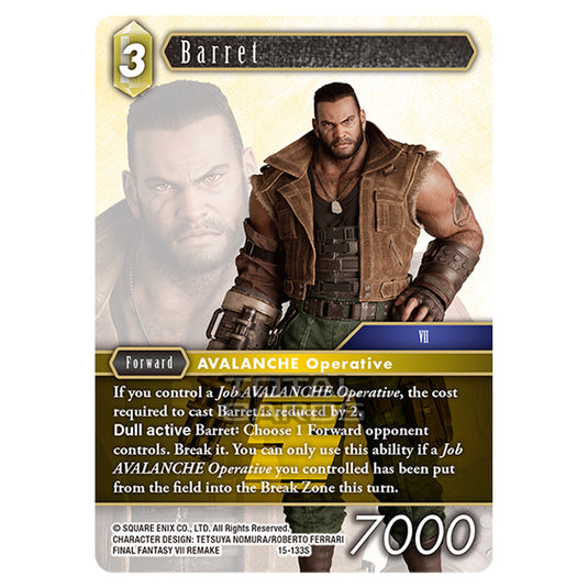 Final Fantasy - Opus 15 - Crystal Dominion - Barret - (15-133S)