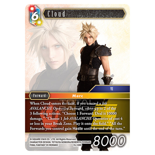 Final Fantasy - Opus 15 - Crystal Dominion - Cloud - (15-139S)