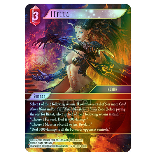 Final Fantasy - Opus 15 - Crystal Dominion - Ifrita - (15-001R/9-002H) (Foil)