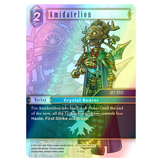 Final Fantasy - Opus 15 - Crystal Dominion - Amidatelion - (15-022C) (Foil)