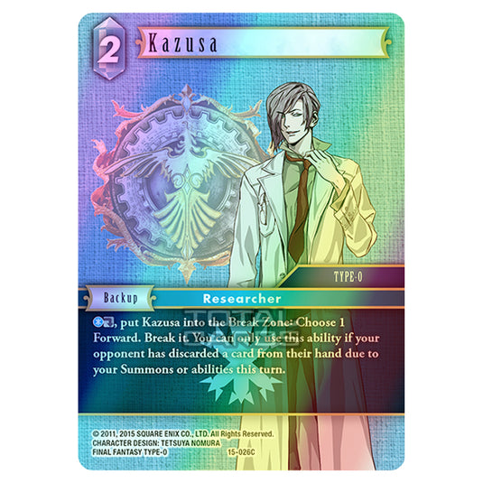 Final Fantasy - Opus 15 - Crystal Dominion - Kazusa - (15-026C) (Foil)