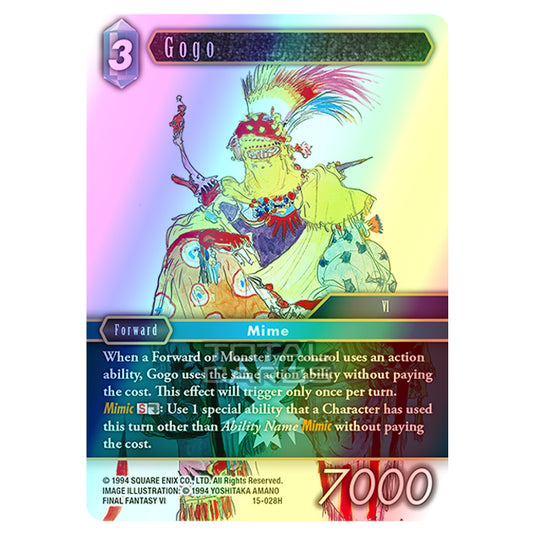 Final Fantasy - Opus 15 - Crystal Dominion - Gogo - (15-028H) (Foil)