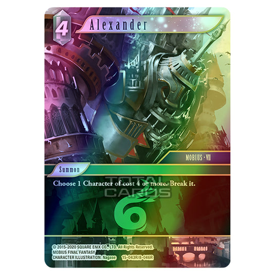 Final Fantasy - Opus 15 - Crystal Dominion - Alexander - (15-043R/8-046R) (Foil)