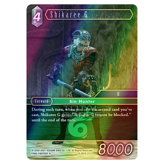 Final Fantasy - Opus 15 - Crystal Dominion - Shikaree G - (15-051C) (Foil)