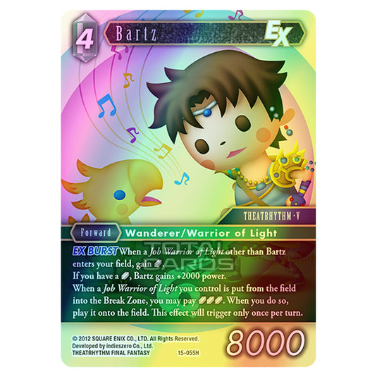 Final Fantasy - Opus 15 - Crystal Dominion - Bartz - (15-055H) (Foil)