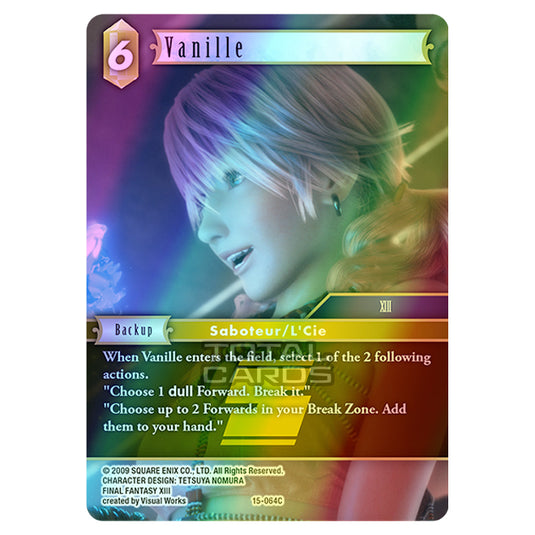 Final Fantasy - Opus 15 - Crystal Dominion - Vanille - (15-064C) (Foil)