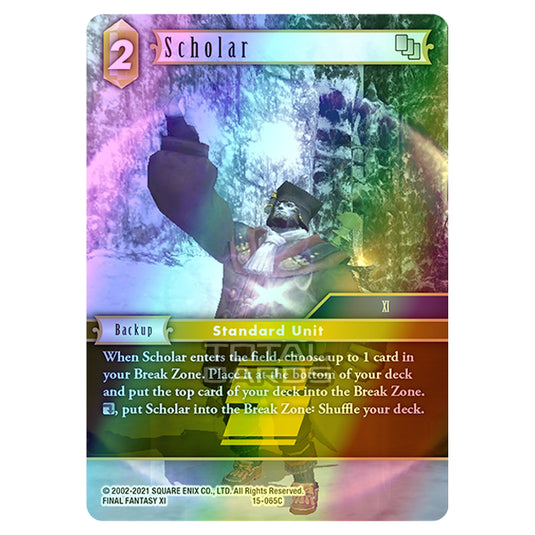 Final Fantasy - Opus 15 - Crystal Dominion - Scholar - (15-065C) (Foil)