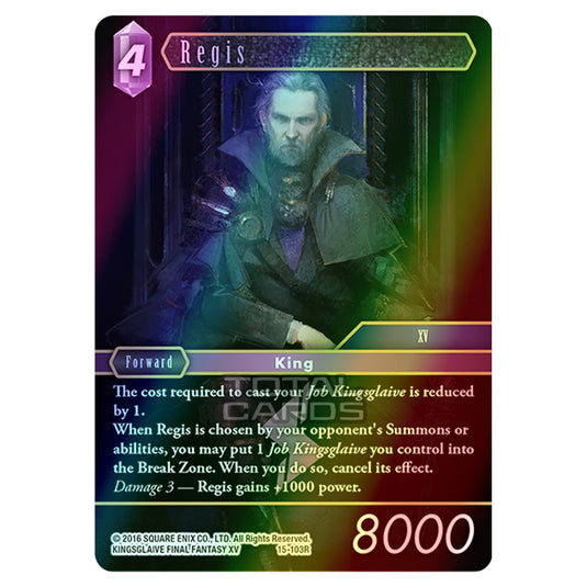 Final Fantasy - Opus 15 - Crystal Dominion - Regis - (15-103R) (Foil)