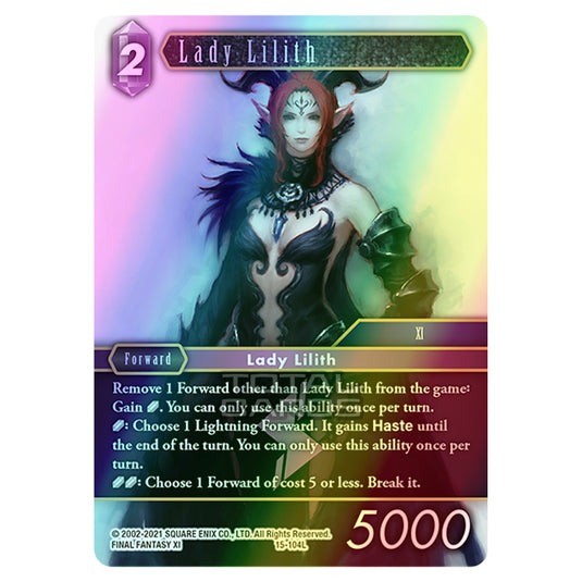 Final Fantasy - Opus 15 - Crystal Dominion - Lady Lilith - (15-104L) (Foil)