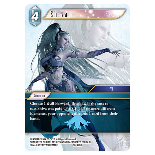 Final Fantasy - Emissaries of Light - Shiva - (16-028C)