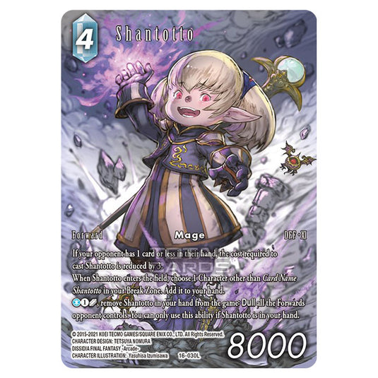 Final Fantasy - Emissaries of Light - Shantotto (Full Art) - (16-030LA)