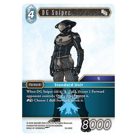 Final Fantasy - Emissaries of Light - DG Sniper - (16-034C)