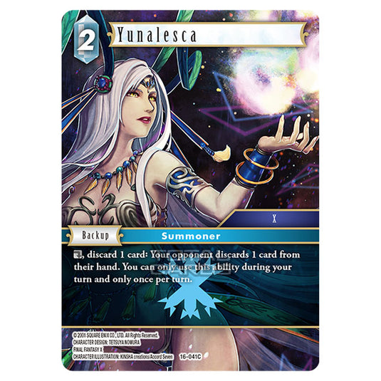 Final Fantasy - Emissaries of Light - Yunalesca - (16-041C)