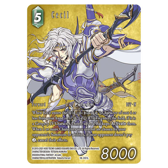 Final Fantasy - Emissaries of Light - Cecil (Full Art) - (16-051LA)