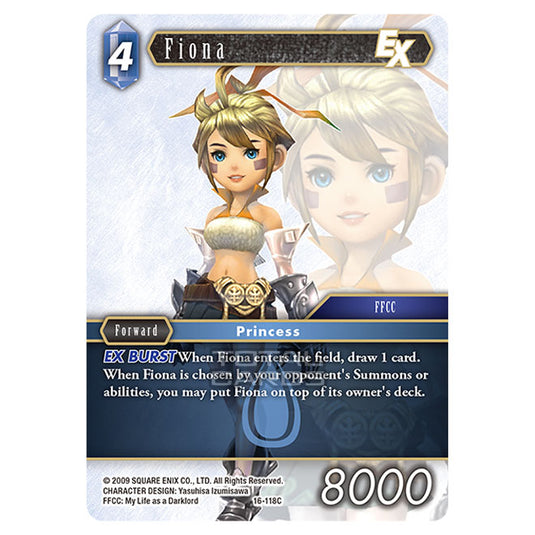 Final Fantasy - Emissaries of Light - Fiona - (16-118C)