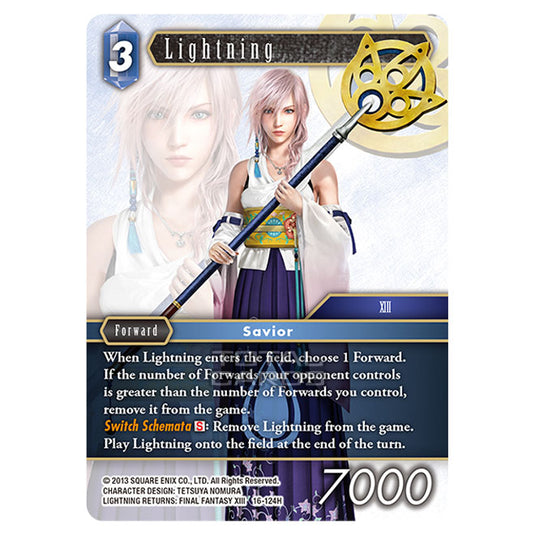 Final Fantasy - Emissaries of Light - Lightning - (16-124H)