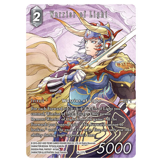 Final Fantasy - Emissaries of Light - Warrior of Light (Full Art) - (16-127LA)