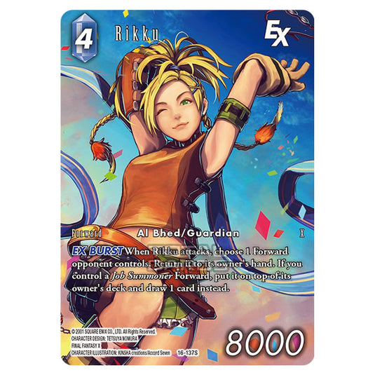 Final Fantasy - Emissaries of Light - Rikku EX (Full Art) - (16-137SA)