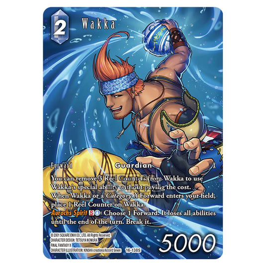 Final Fantasy - Emissaries of Light - Wakka (Full Art) - (16-138SA)