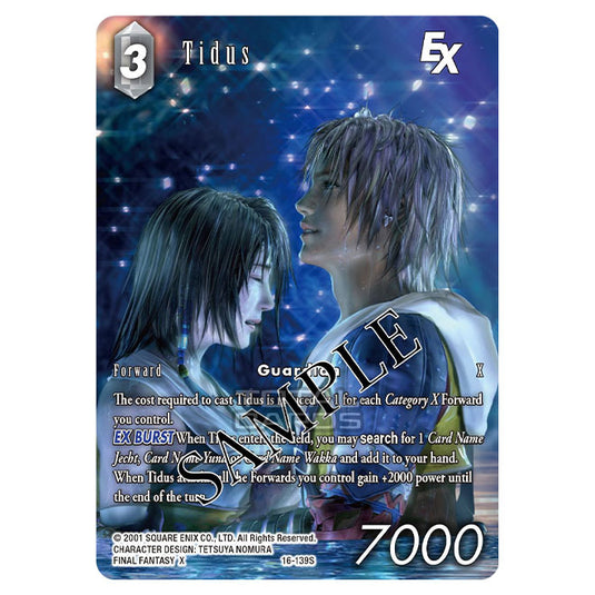 Final Fantasy - Emissaries of Light - Tidus EX (Full Art) - (16-139SA)