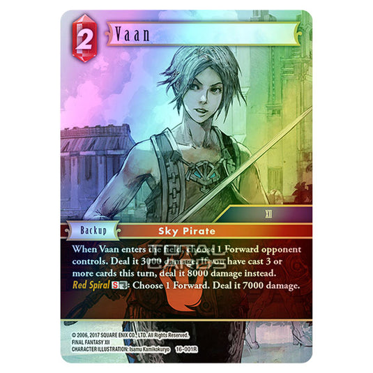 Final Fantasy - Emissaries of Light - Vaan - (16-001R) (Foil)