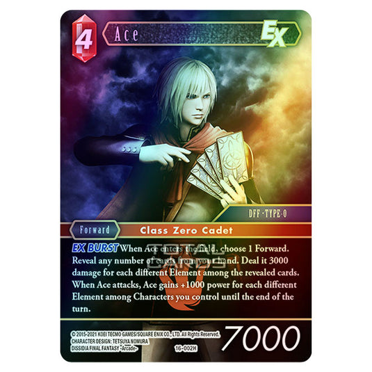 Final Fantasy - Emissaries of Light - Ace - (16-002H) (Foil)