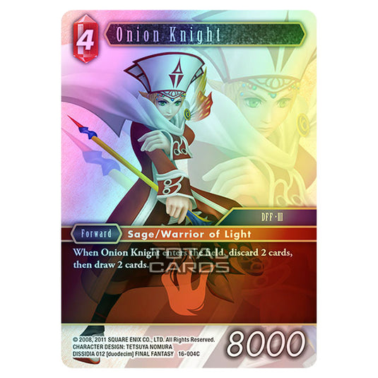 Final Fantasy - Emissaries of Light - Onion Knight - (16-004C) (Foil)