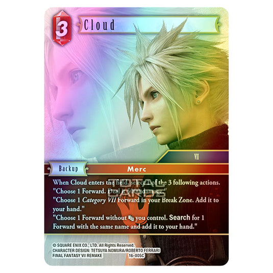 Final Fantasy - Emissaries of Light - Cloud - (16-005C) (Foil)