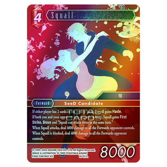 Final Fantasy - Emissaries of Light - Squall - (16-011L) (Foil)