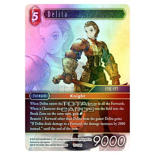 Final Fantasy - Emissaries of Light - Delita - (16-014R) (Foil)