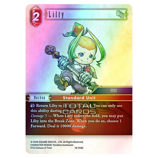 Final Fantasy - Emissaries of Light - Lilty - (16-018C) (Foil)