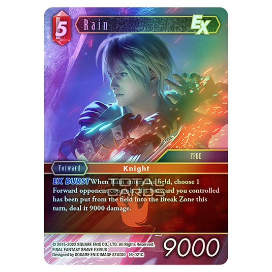 Final Fantasy - Emissaries of Light - Rain - (16-021C) (Foil)