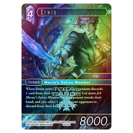 Final Fantasy - Emissaries of Light - Erwin - (16-022R) (Foil)