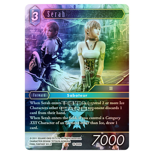 Final Fantasy - Emissaries of Light - Serah - (16-032H) (Foil)