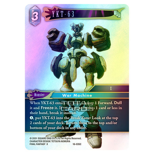 Final Fantasy - Emissaries of Light - YKT-63 - (16-035C) (Foil)