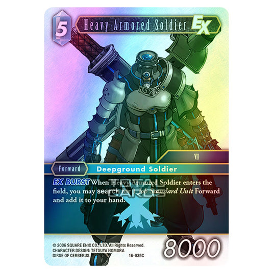 Final Fantasy - Emissaries of Light - Heavy Armored Soldier - (16-039C) (Foil)