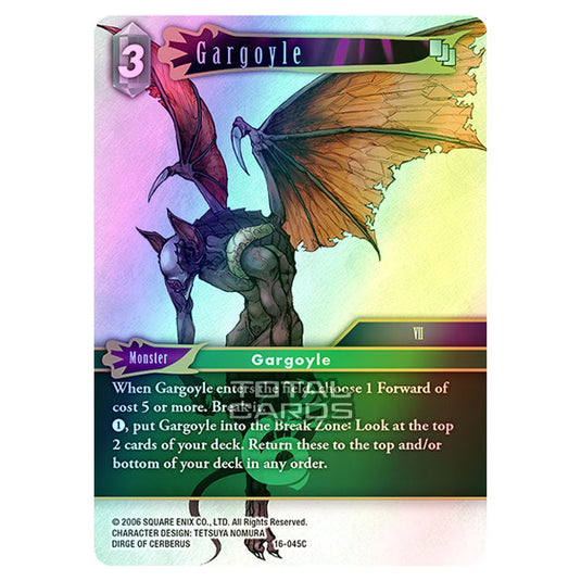 Final Fantasy - Emissaries of Light - Gargoyle - (16-045C) (Foil)