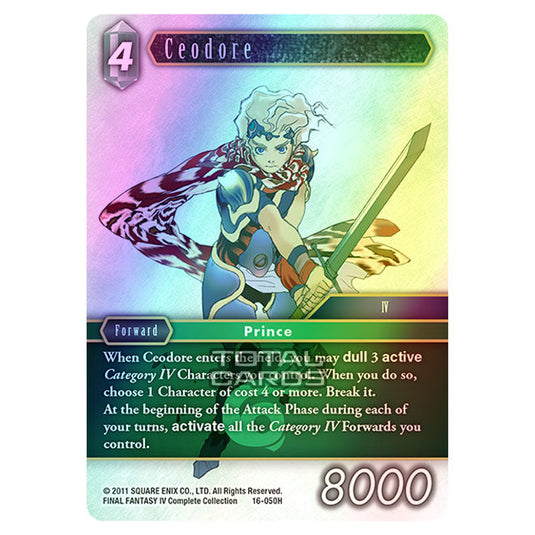 Final Fantasy - Emissaries of Light - Ceodore - (16-050H) (Foil)