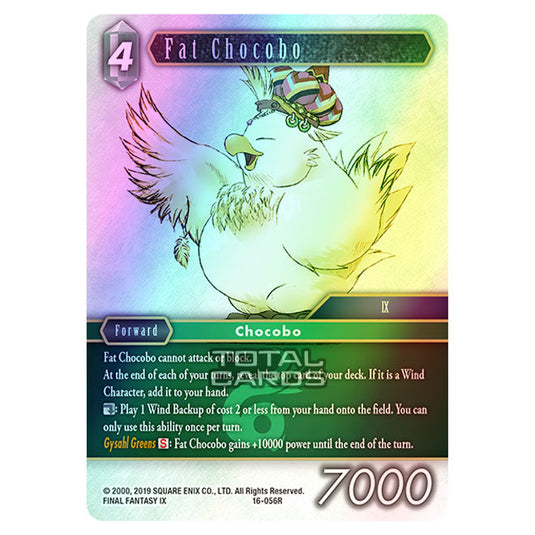 Final Fantasy - Emissaries of Light - Fat Chocobo - (16-056R) (Foil)