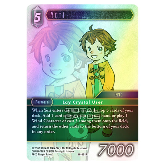 Final Fantasy - Emissaries of Light - Yuri - (16-061R) (Foil)