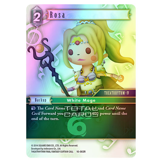 Final Fantasy - Emissaries of Light - Rosa - (16-063R) (Foil)