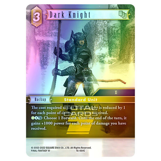 Final Fantasy - Emissaries of Light - Dark Knight - (16-064C) (Foil)