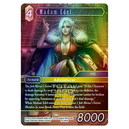 Final Fantasy - Emissaries of Light - Madam Edel - (16-080H) (Foil)