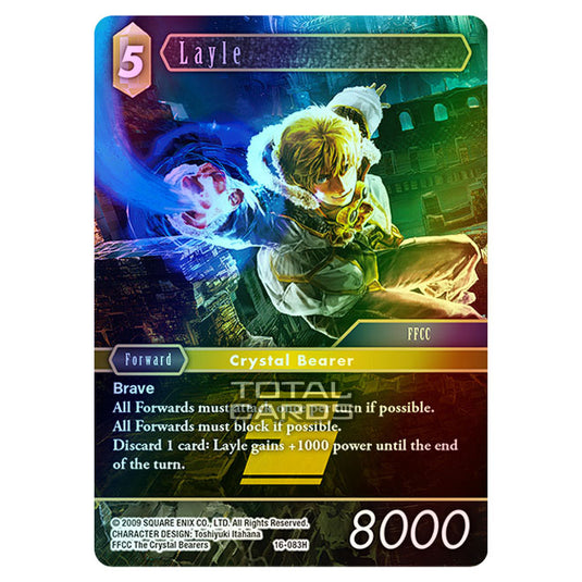 Final Fantasy - Emissaries of Light - Layle - (16-083H) (Foil)